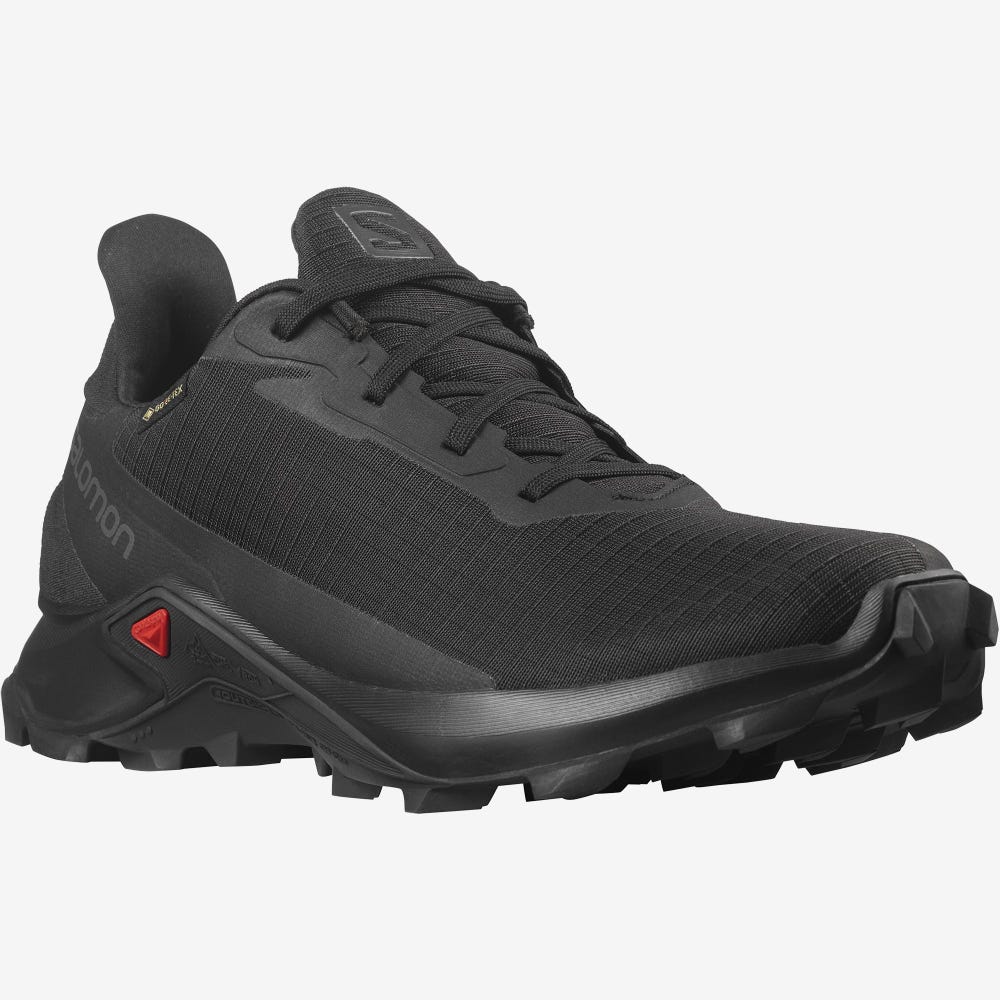 Salomon ALPHACROSS 3 GORE-TEX Terepfutó Cipő Női Fekete | HU837526