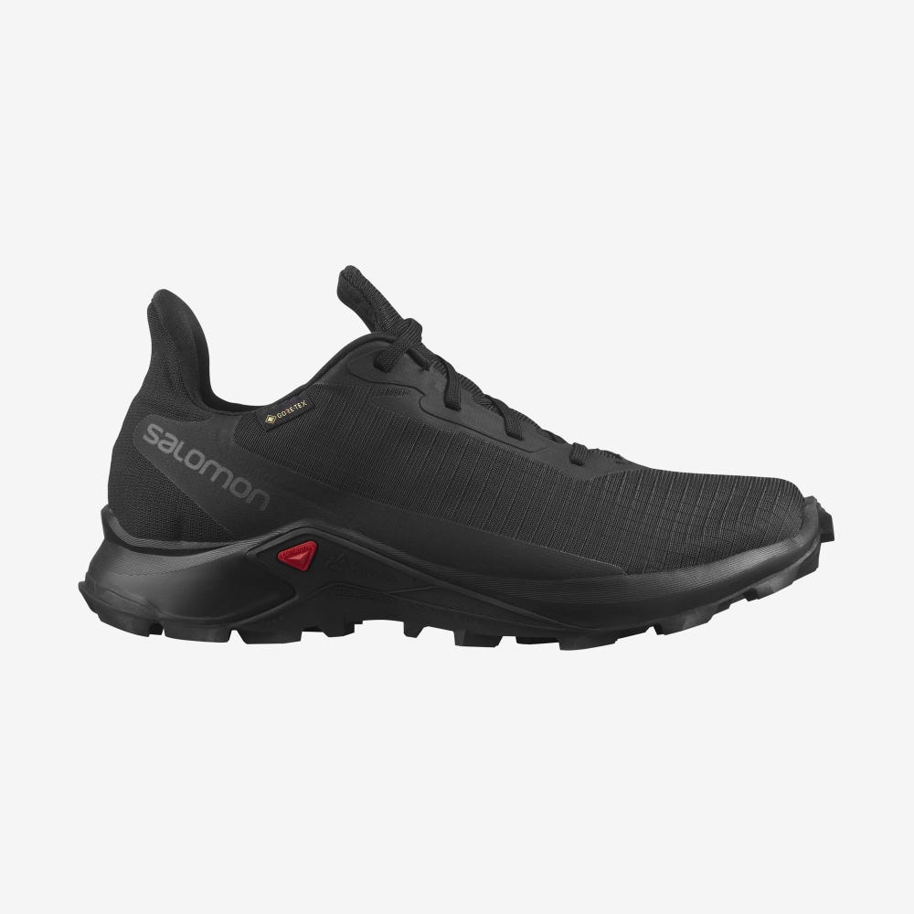 Salomon ALPHACROSS 3 GORE-TEX Terepfutó Cipő Női Fekete | HU837526