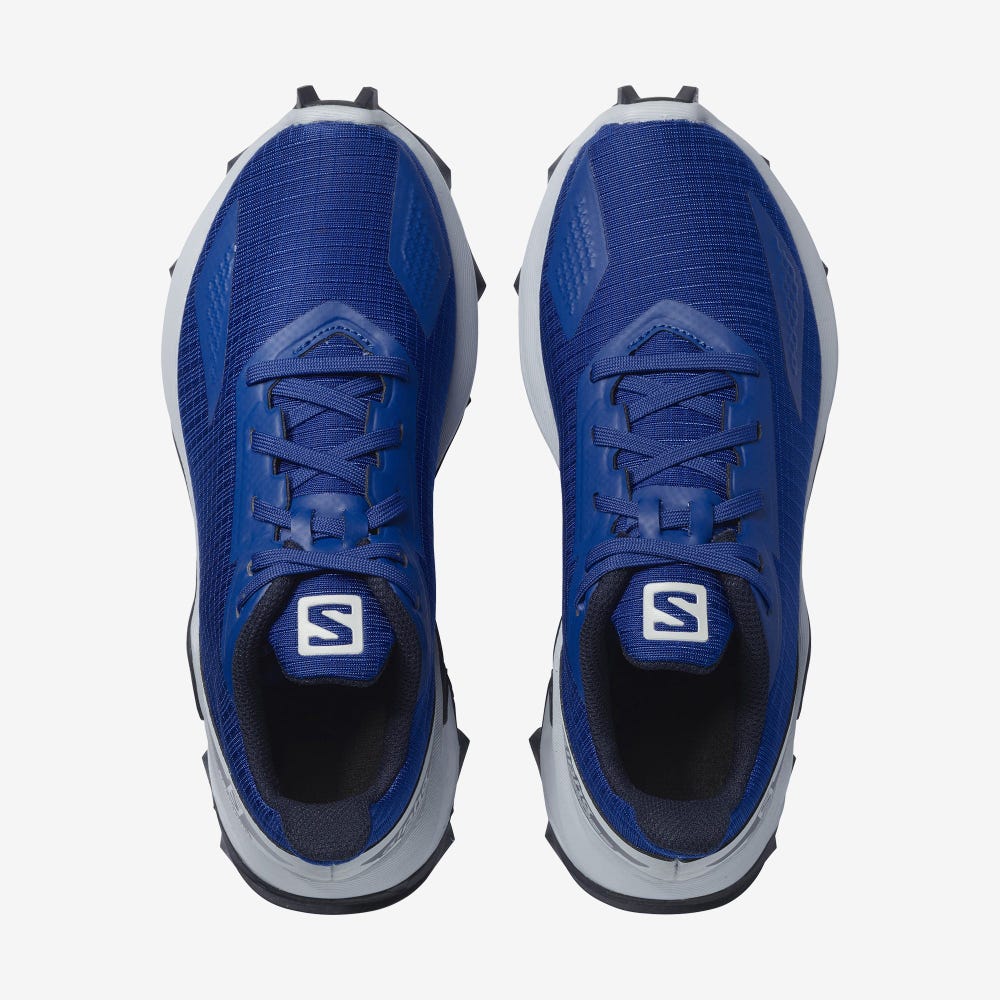 Salomon ALPHACROSS BLAST Futócipő Gyerek Sötétkék/Kék | HU438291