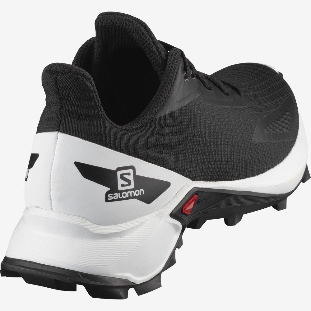 Salomon ALPHACROSS BLAST Futócipő Gyerek Fekete/Fehér/Fekete | HU724593