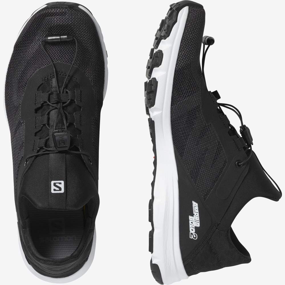 Salomon AMPHIB BOLD 2 Vizicipő Női Fekete/Fehér/Fekete | HU987513