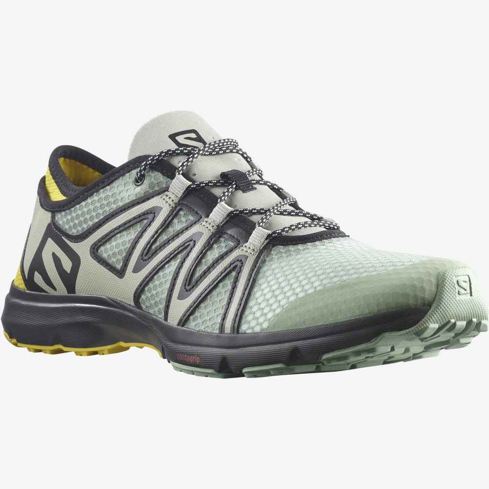 Salomon CROSSAMPHIBIAN SWIFT 2 Vizicipő Férfi Zöld/Fekete | HU547216