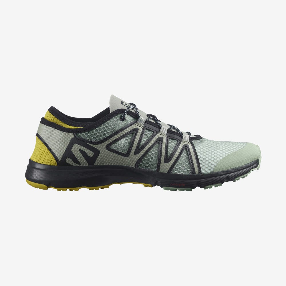 Salomon CROSSAMPHIBIAN SWIFT 2 Vizicipő Férfi Zöld/Fekete | HU547216