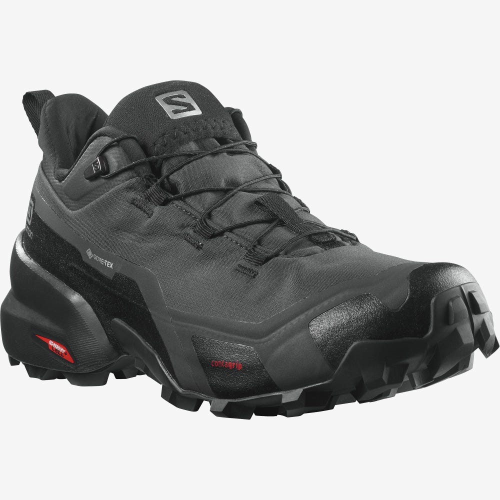 Salomon CROSS HIKE GORE-TEX Túracipő Női Fekete | HU097431