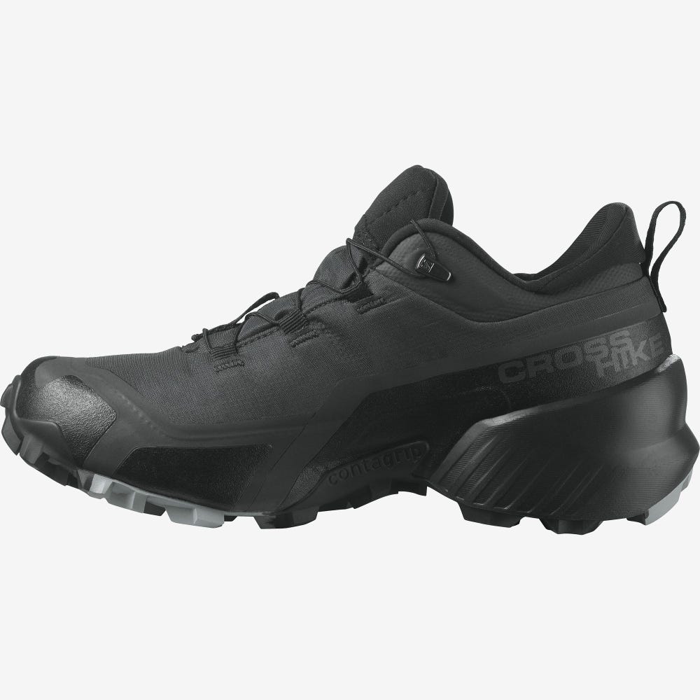 Salomon CROSS HIKE GORE-TEX Túracipő Női Fekete | HU097431