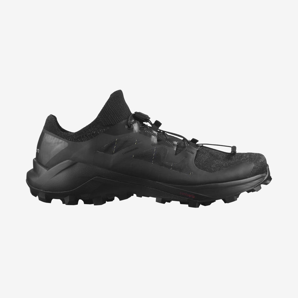 Salomon CROSS PRO 2 Terepfutó Cipő Férfi Fekete | HU653920