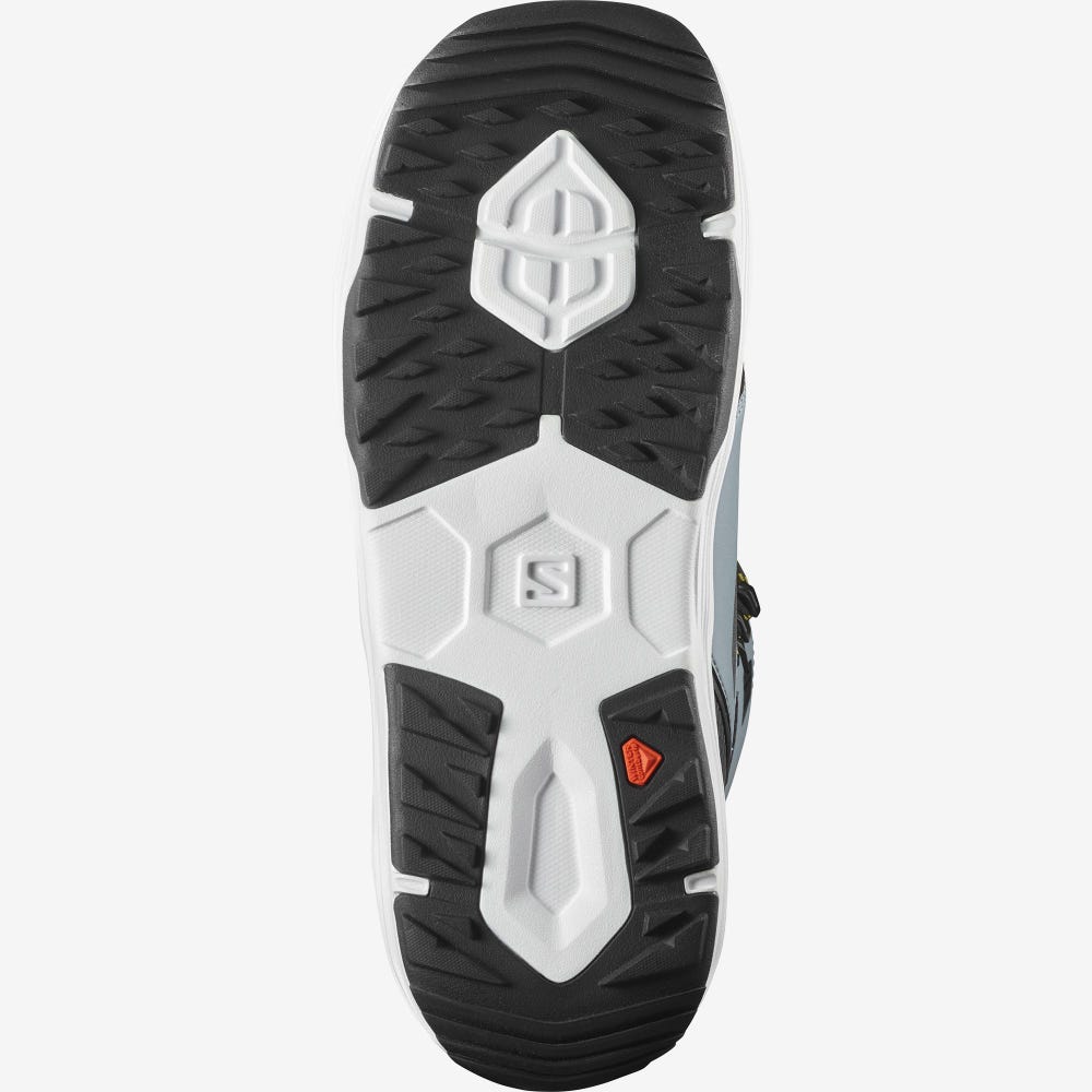 Salomon DIALOGUE LACE SJ BOA Snowboard Bakancs Férfi Kék/Fekete/Fehér | HU972451