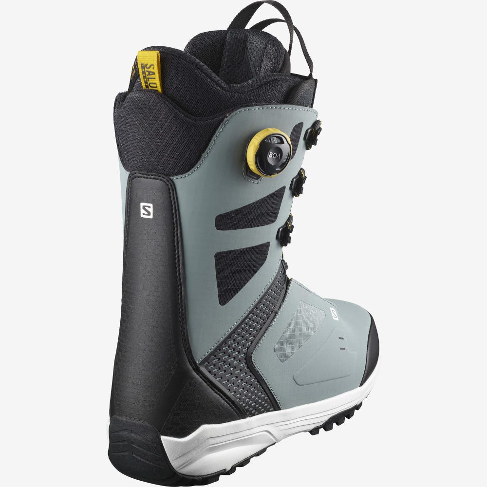 Salomon DIALOGUE LACE SJ BOA Snowboard Bakancs Férfi Kék/Fekete/Fehér | HU972451