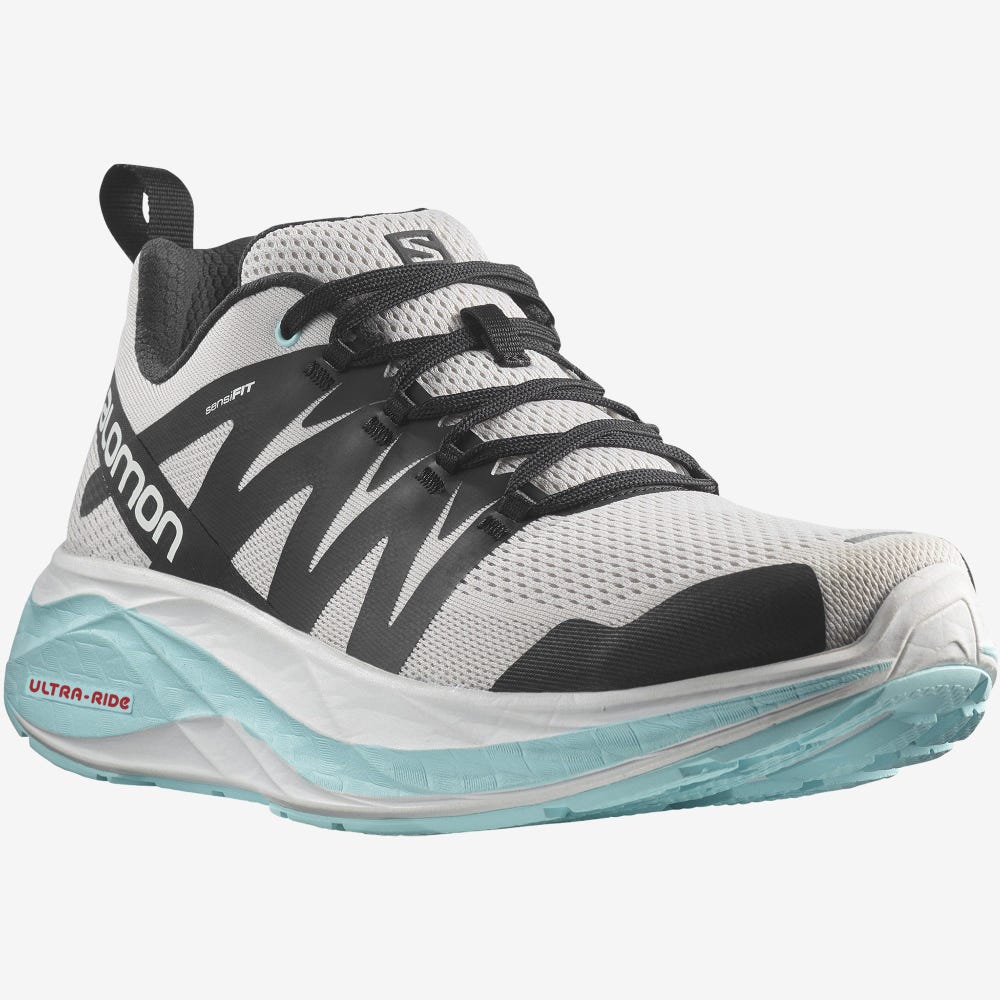 Salomon GLIDE MAX Futócipő Férfi Bézs/Fekete/Türkiz | HU792358