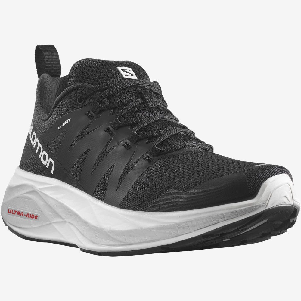 Salomon GLIDE MAX Futócipő Férfi Fekete/Fehér | HU704395