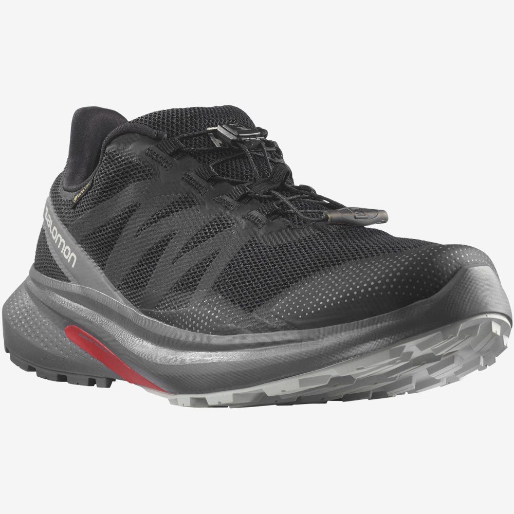 Salomon HYPULSE GORE-TEX Terepfutó Cipő Férfi Fekete | HU325917