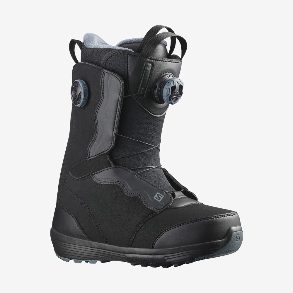 Salomon IVY BOA Snowboard Bakancs Női Fekete | HU827953