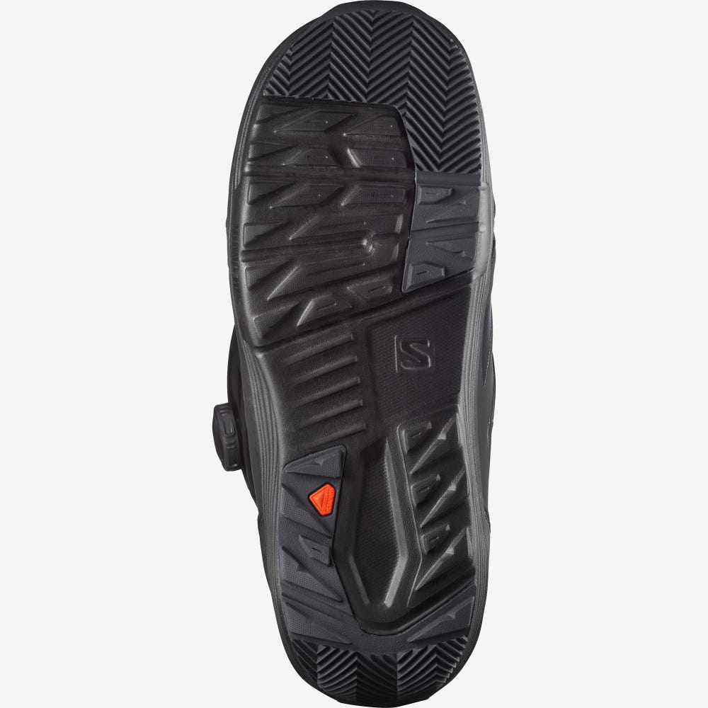 Salomon LAUNCH BOA SJ BOA Snowboard Bakancs Férfi Fekete | HU891352