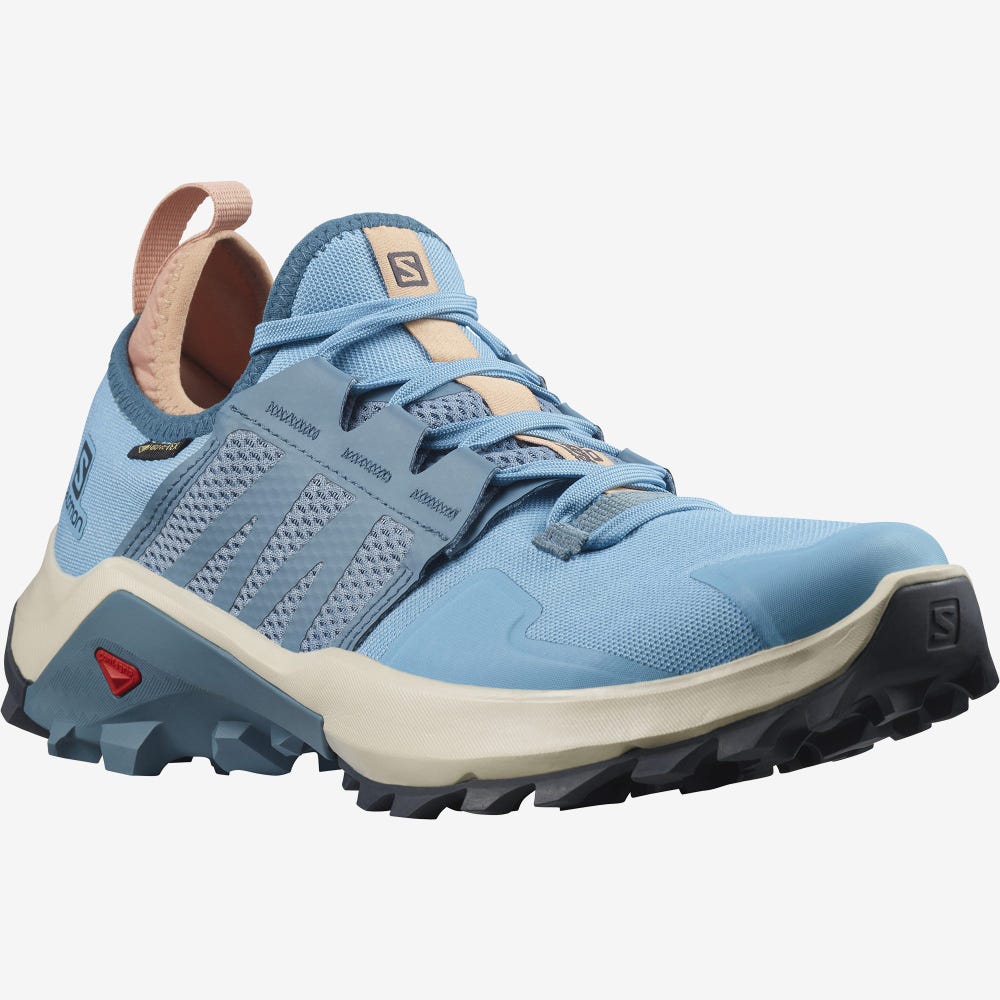 Salomon MADCROSS GORE-TEX Terepfutó Cipő Női Kék | HU694705