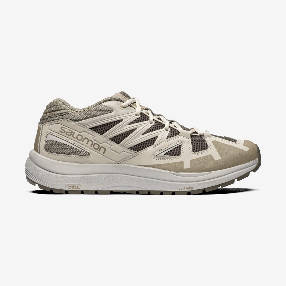 Salomon ODYSSEY 1 ADVANCED Sportcipő Női Khaki/Barna | HU561982