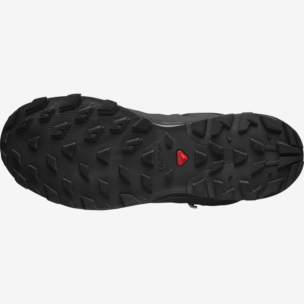 Salomon OUTBLAST THINSULATE™ CLIMASALOMON™ WATERPROOF Téli Bakancs Férfi Fekete | HU257810