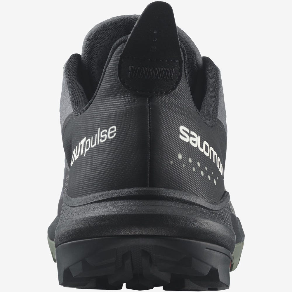 Salomon OUTPULSE GORE-TEX Túracipő Férfi Szürke/Fekete | HU173945