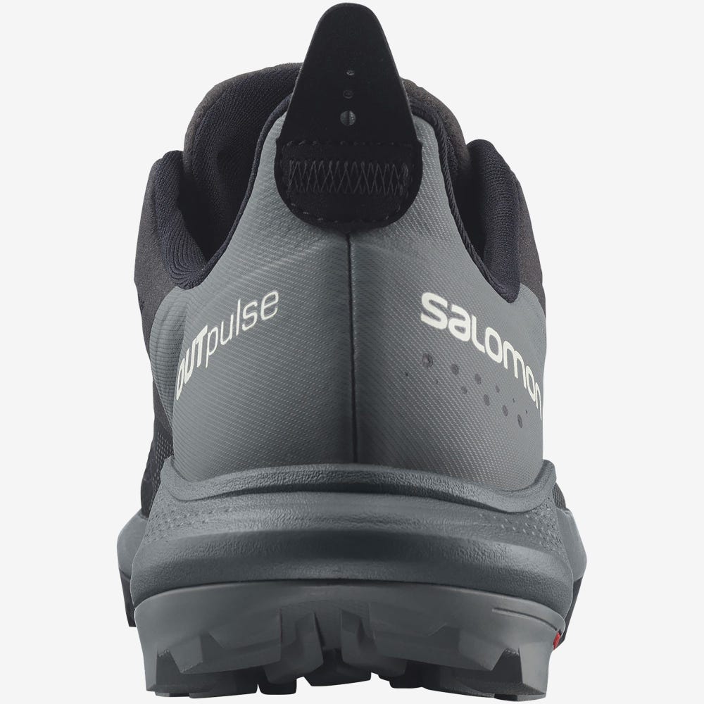 Salomon OUTPULSE GORE-TEX Túracipő Női Fekete/Világos Sárga | HU298603