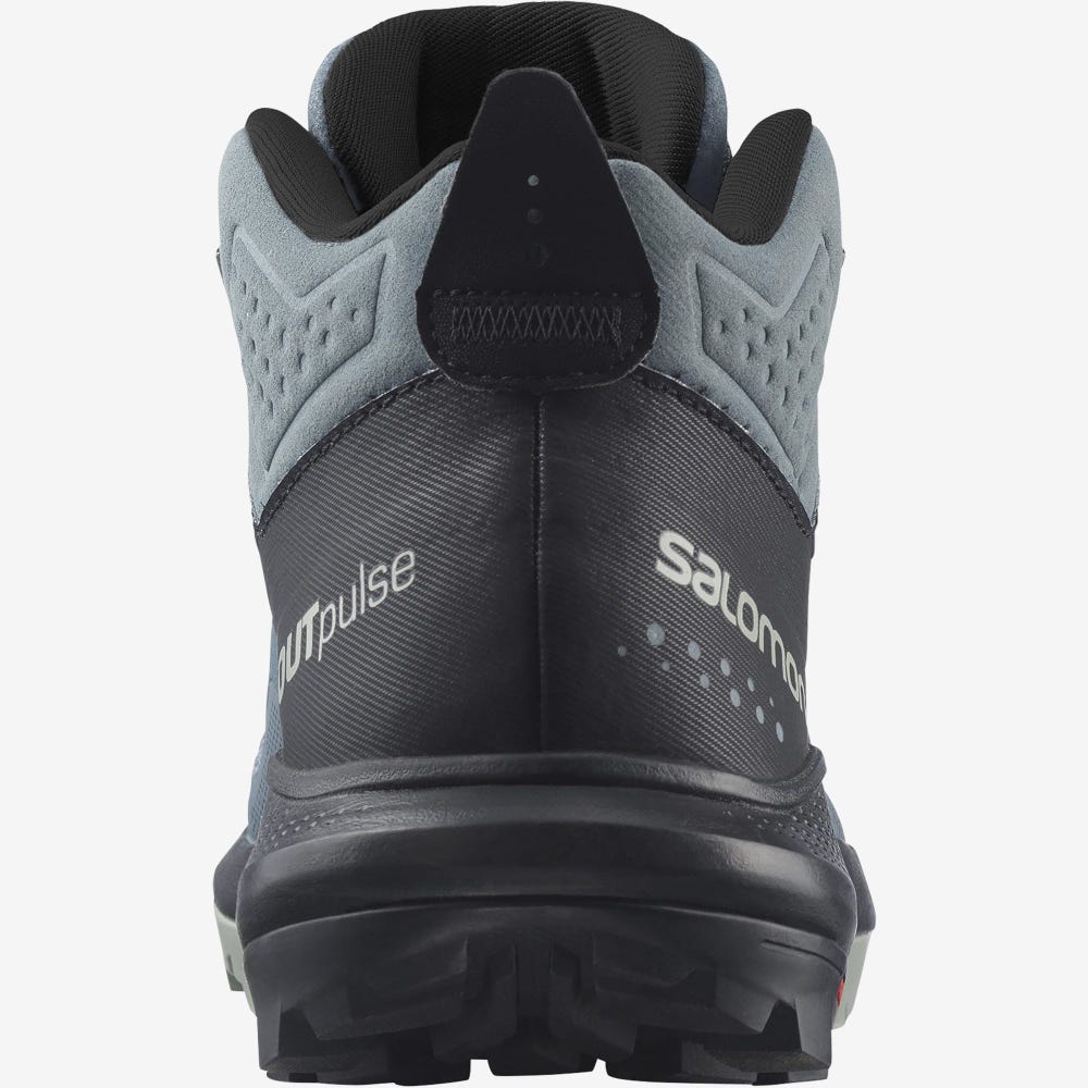 Salomon OUTPULSE MID GORE-TEX Túrabakancs Női Szürke/Fekete | HU204175