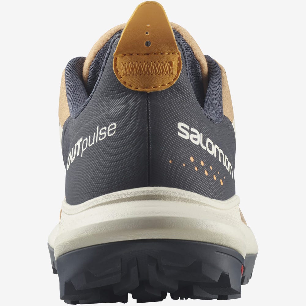 Salomon OUTPULSE Túracipő Női Barna/Narancssárga | HU714863