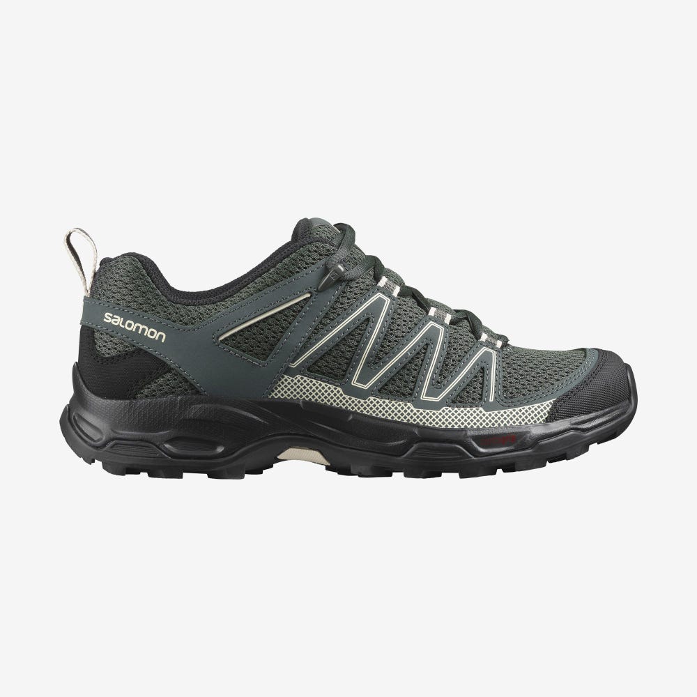 Salomon PATHFINDER Túracipő Női Szürke/Barna | HU628190