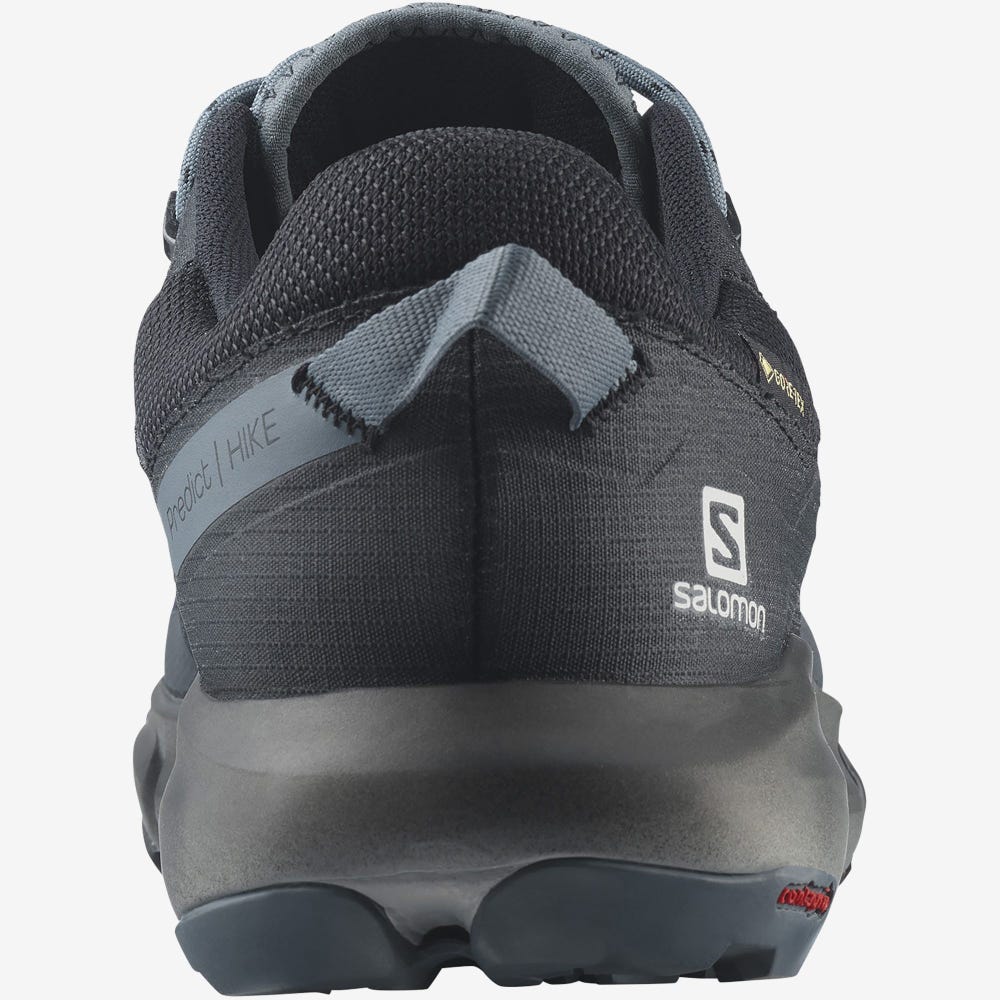 Salomon PREDICT HIKE GORE-TEX Túracipő Férfi Szürke/Fekete | HU345719