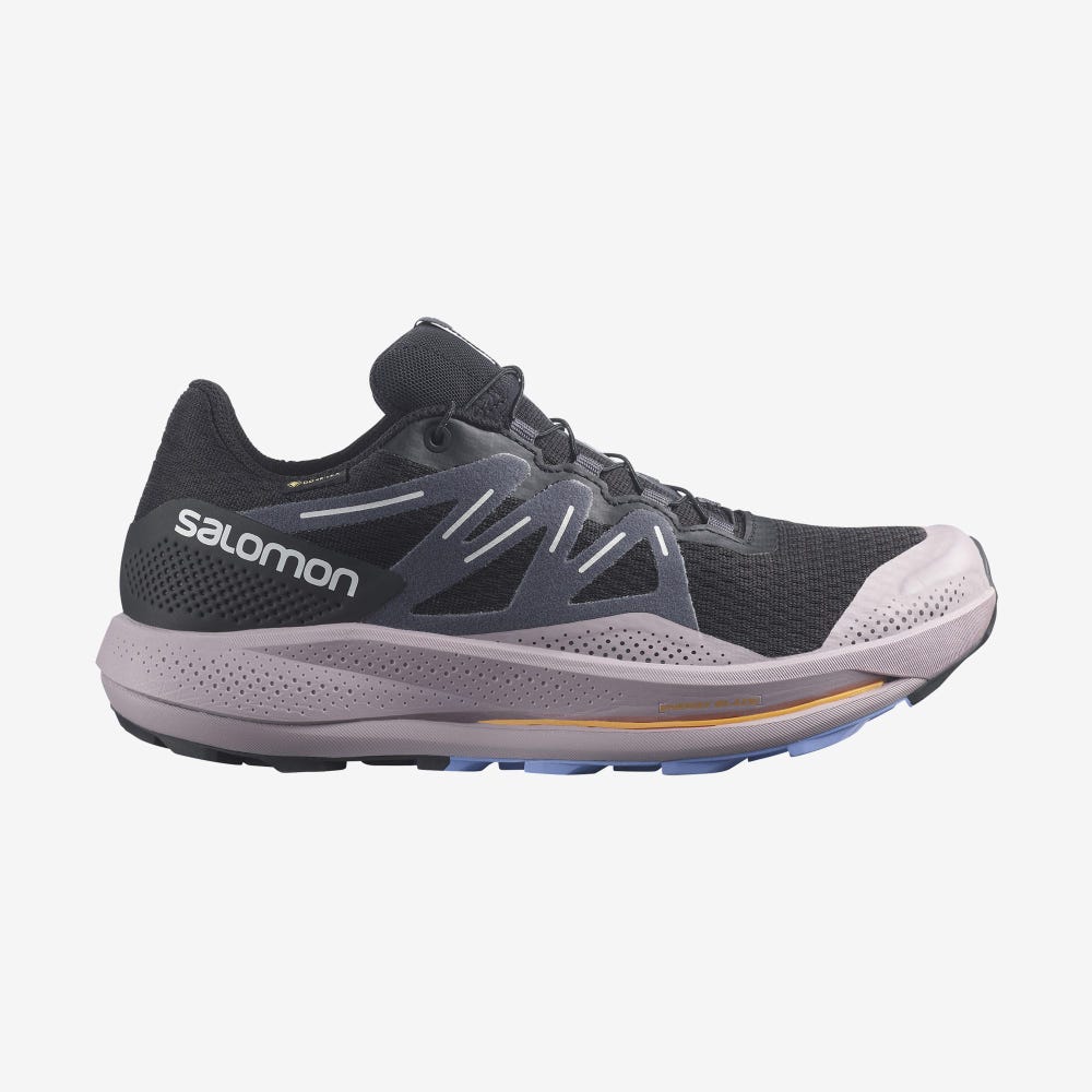 Salomon PULSAR TRAIL GORE-TEX Terepfutó Cipő Női Fekete | HU527408