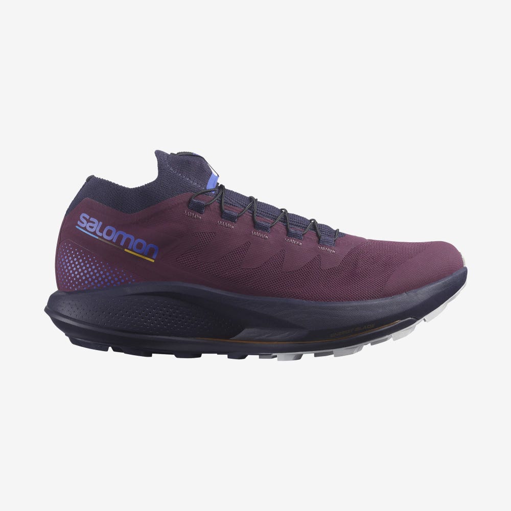 Salomon PULSAR TRAIL PRO Terepfutó Cipő Női Lila/Kék | HU137652