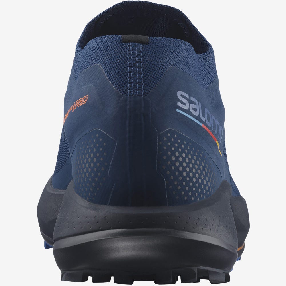 Salomon PULSAR TRAIL PRO Terepfutó Cipő Férfi Kék | HU724138