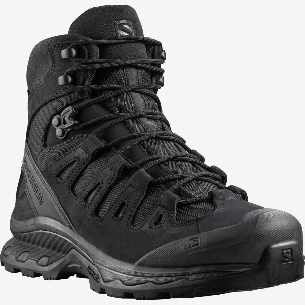 Salomon QUEST 4D FORCES 2 EN Taktikai Bakancs Férfi Fekete | HU123489