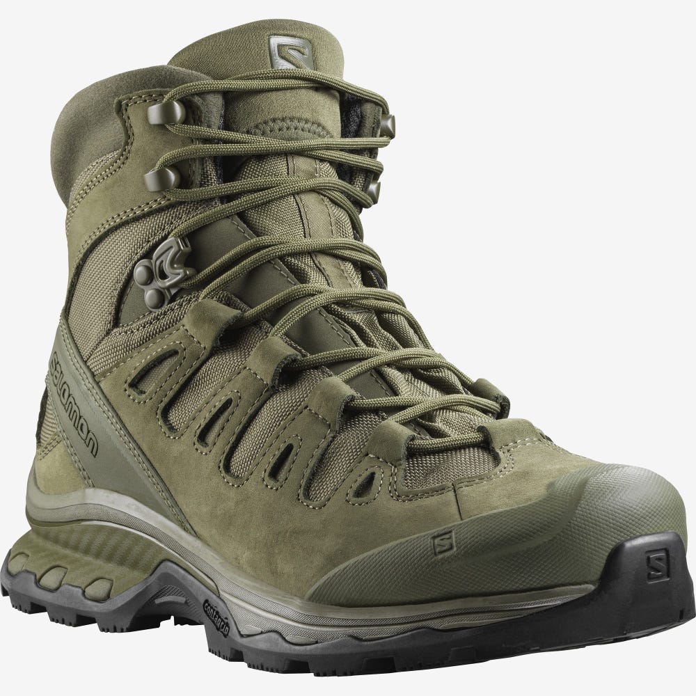 Salomon QUEST 4D FORCES 2 EN Taktikai Bakancs Férfi Zöld | HU178250