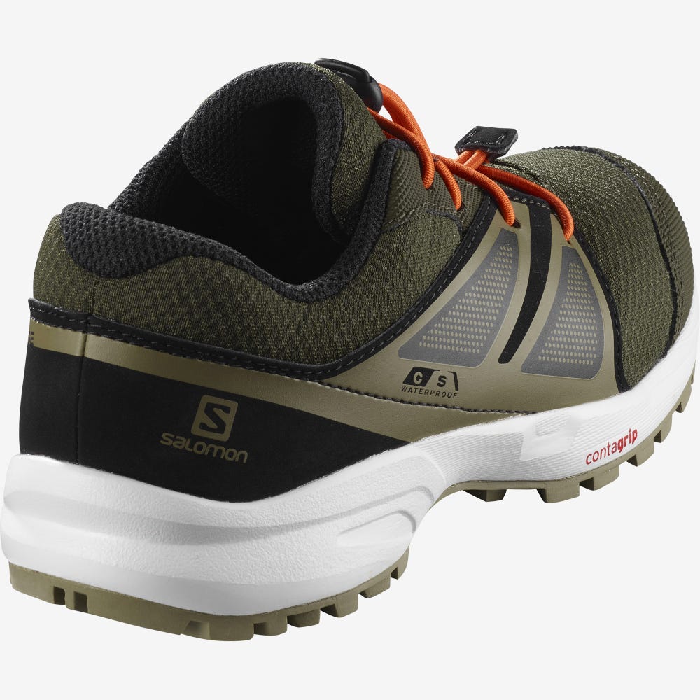 Salomon SENSE CLIMASALOMON™ WATERPROOF Futócipő Gyerek Fekete | HU914537