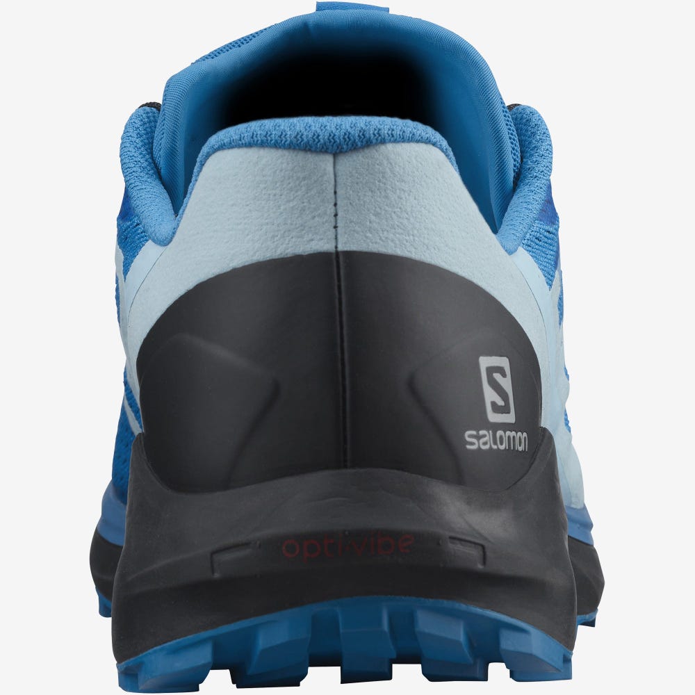 Salomon SENSE RIDE 4 Terepfutó Cipő Férfi Kék/Fekete/Kék | HU742013