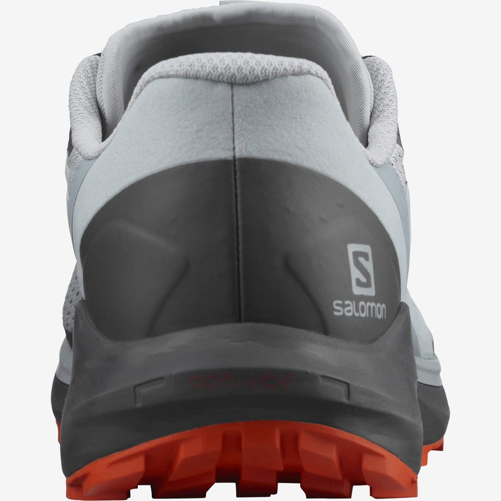 Salomon SENSE RIDE 4 Terepfutó Cipő Férfi Kék/Piros Narancssárga | HU983762