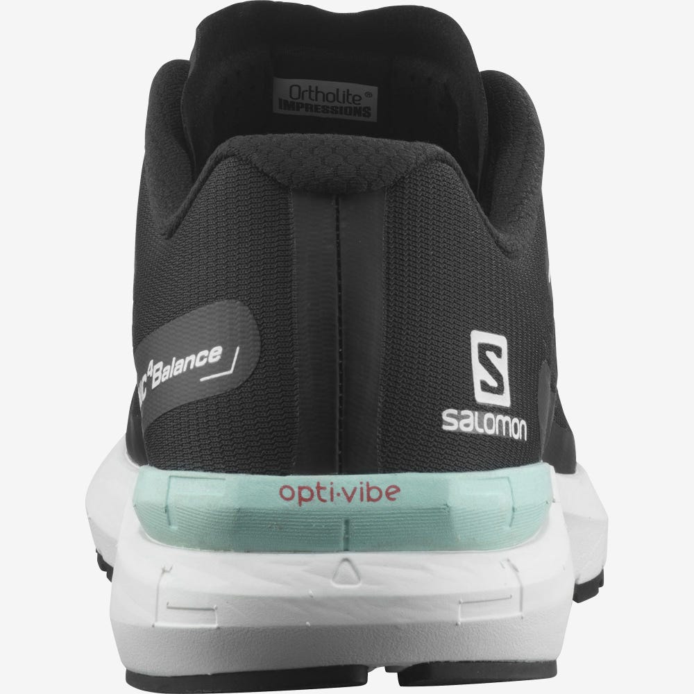 Salomon SONIC 4 Balance Futócipő Férfi Fekete/Fehér/Fekete | HU079234