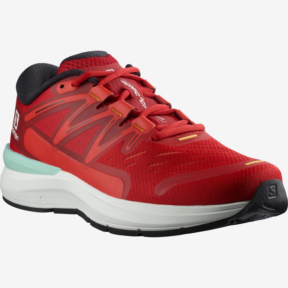 Salomon SONIC 4 Confidence Futócipő Férfi / Fehér/Fekete | HU438790