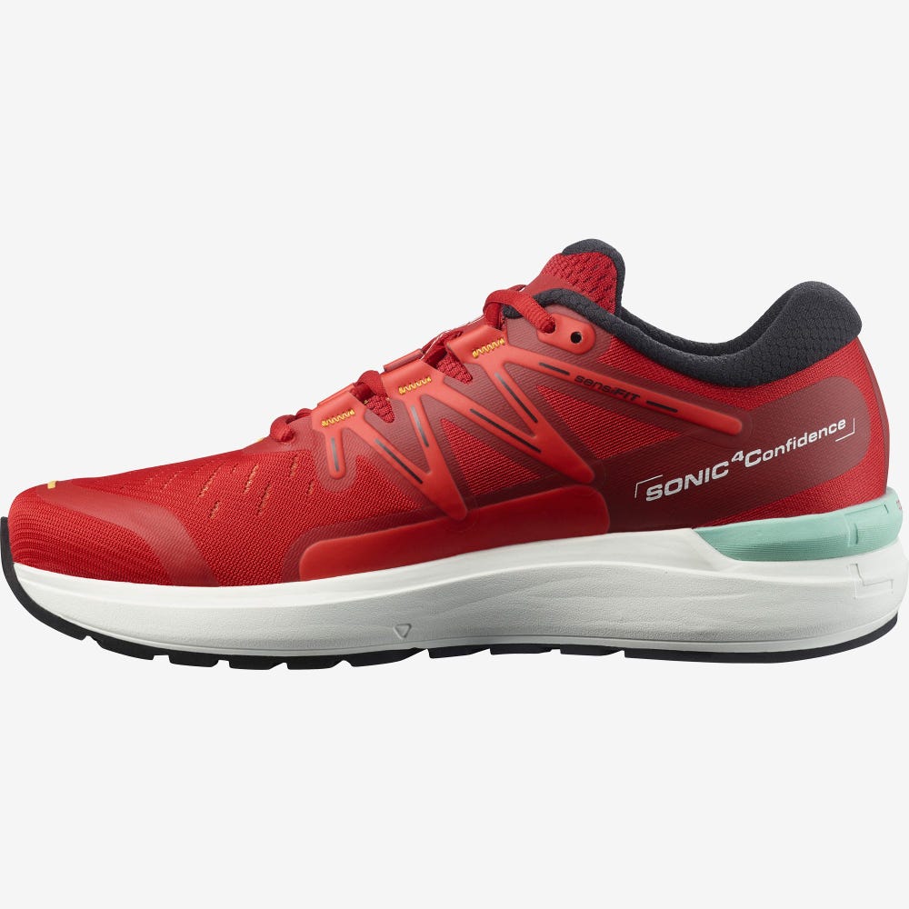 Salomon SONIC 4 Confidence Futócipő Férfi / Fehér/Fekete | HU438790