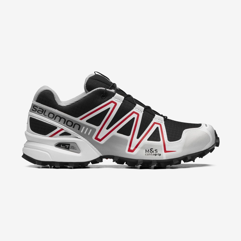 Salomon SPEEDCROSS 3 GRADIENT Sportcipő Női Fekete/Fehér | HU842539