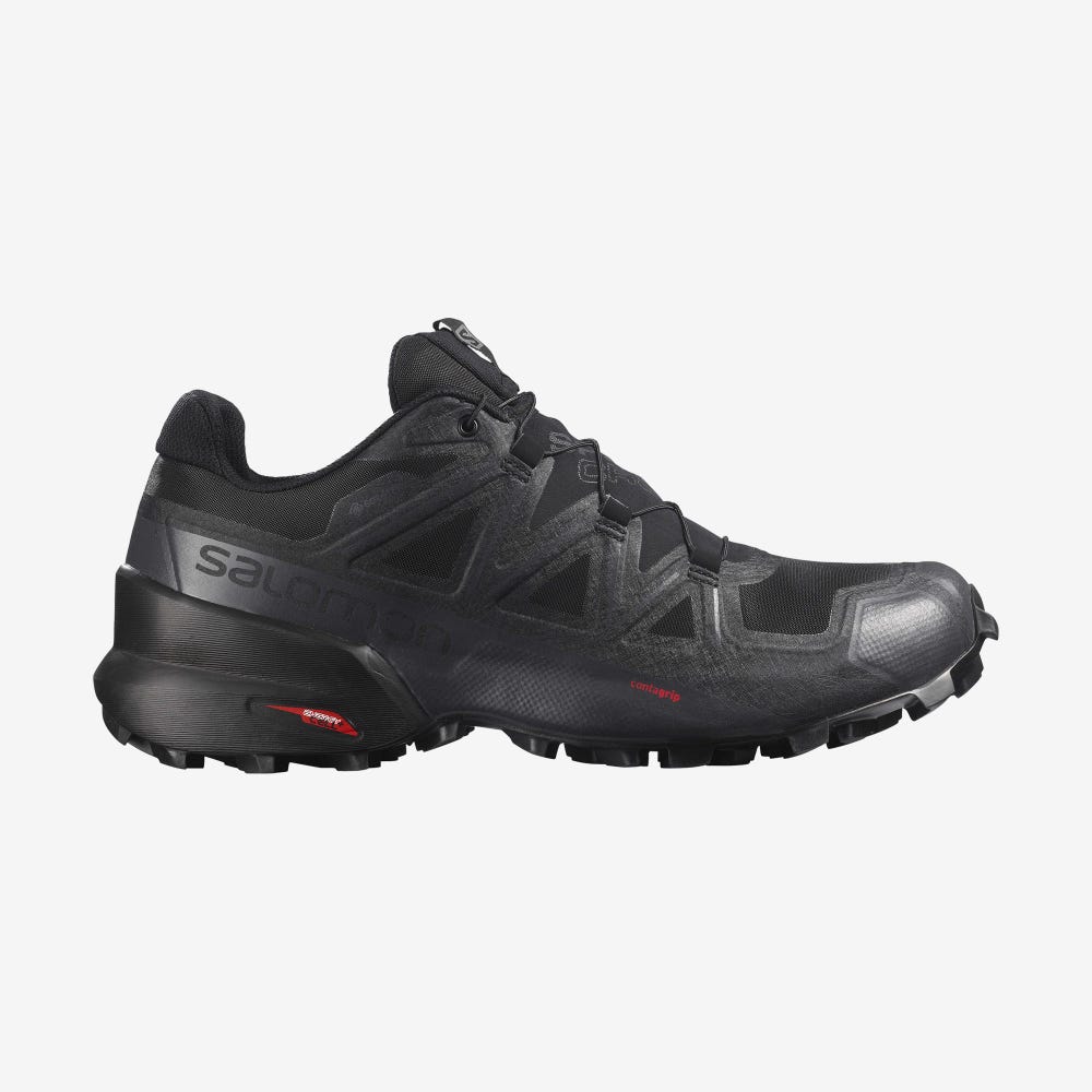 Salomon SPEEDCROSS 5 GORE-TEX Terepfutó Cipő Női Fekete | HU271659