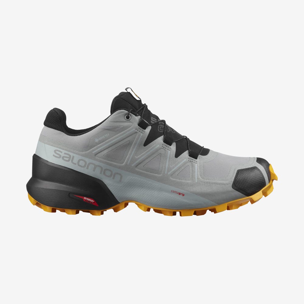 Salomon SPEEDCROSS 5 GORE-TEX Terepfutó Cipő Férfi Fekete | HU506134