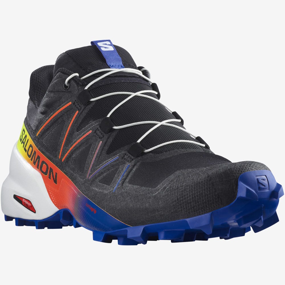 Salomon SPEEDCROSS 5 RACING PACK Terepfutó Cipő Férfi Fekete/Sárga | HU063594