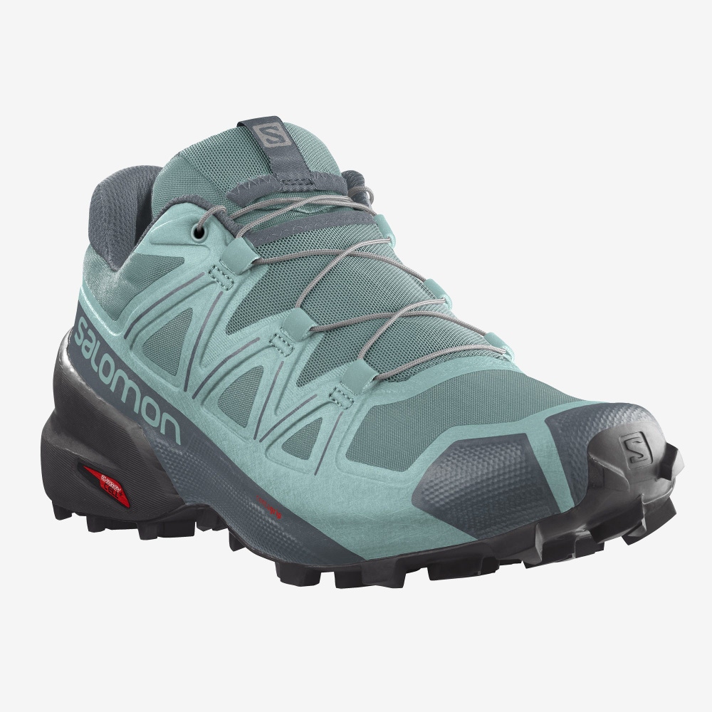 Salomon SPEEDCROSS 5 Terepfutó Cipő Női Zöld | HU392514