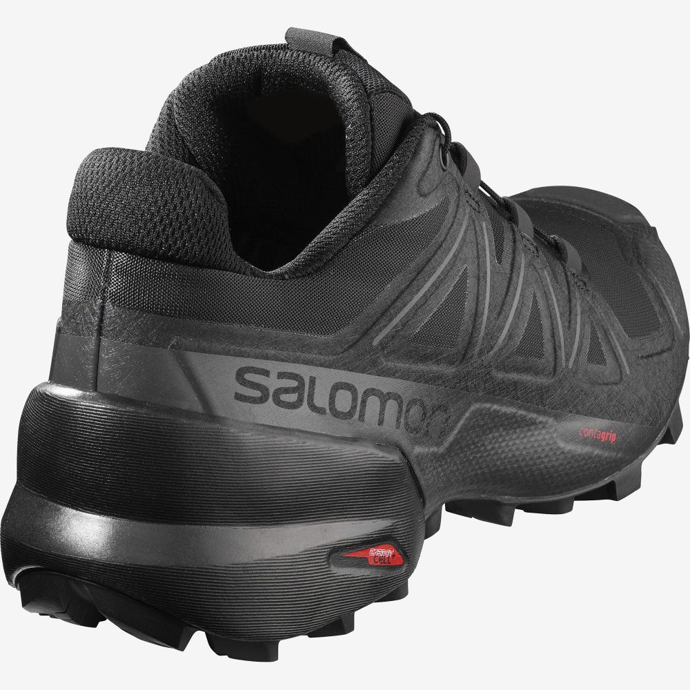 Salomon SPEEDCROSS 5 Terepfutó Cipő Női Fekete | HU490386