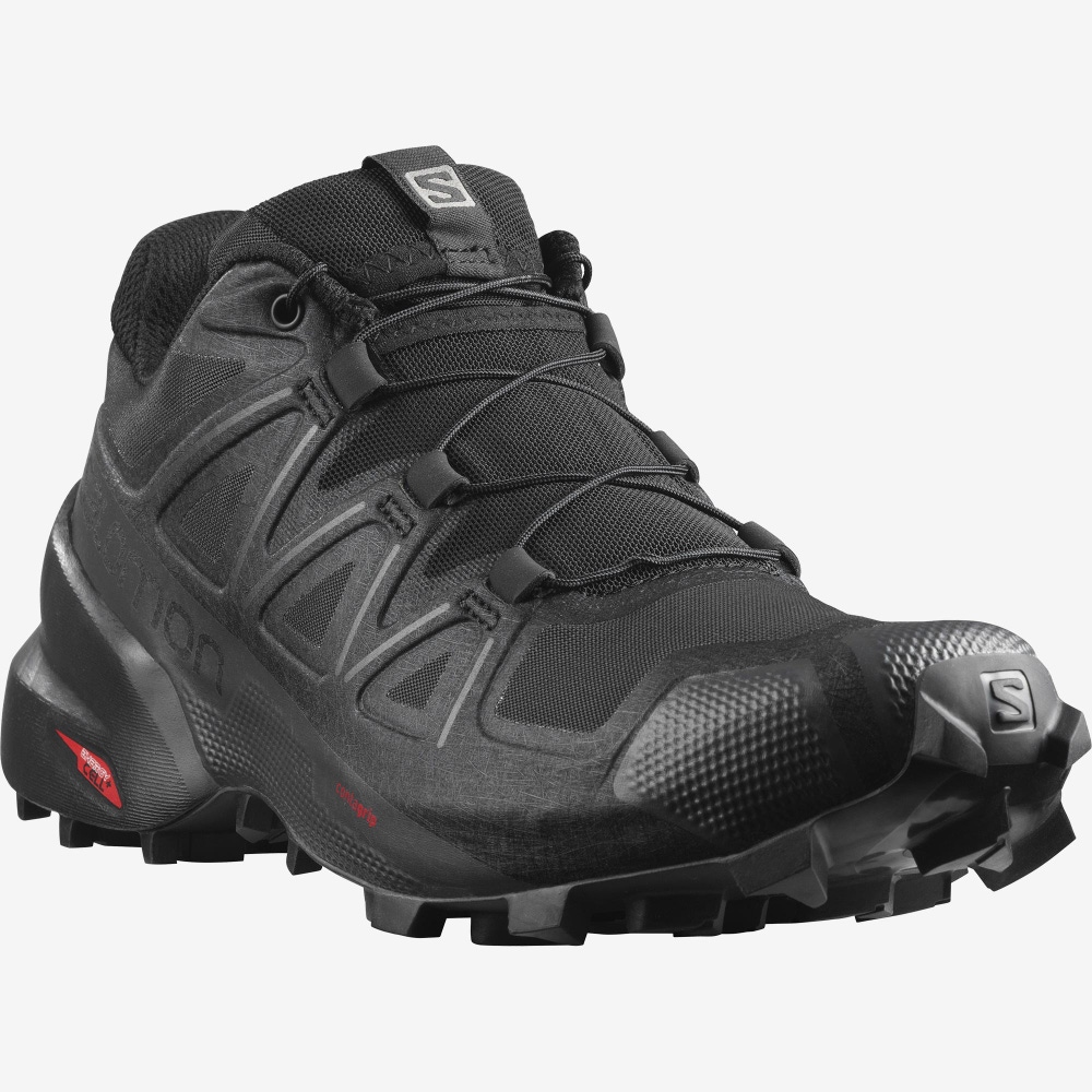 Salomon SPEEDCROSS 5 Terepfutó Cipő Női Fekete | HU490386