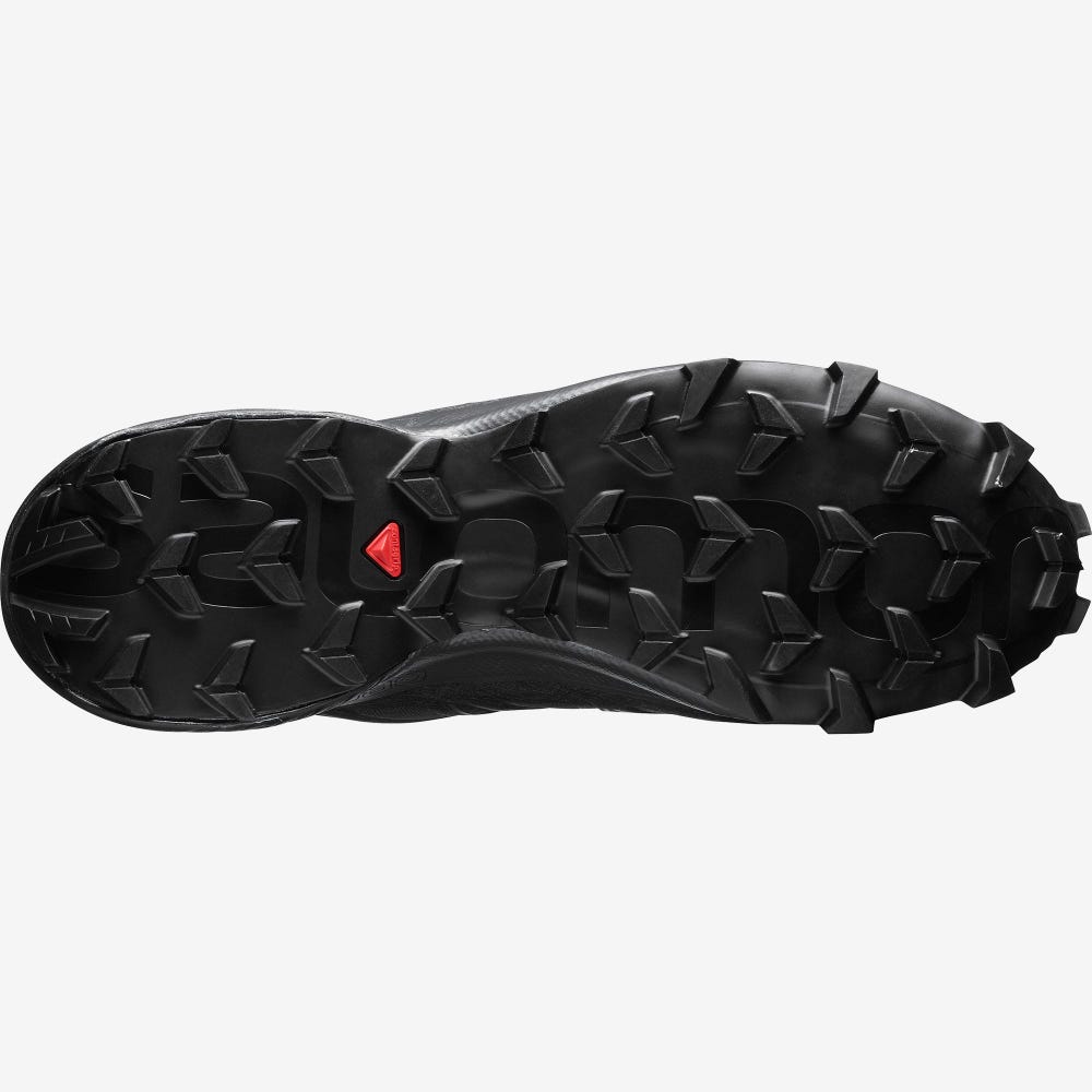 Salomon SPEEDCROSS 5 WIDE Terepfutó Cipő Férfi Fekete | HU629458