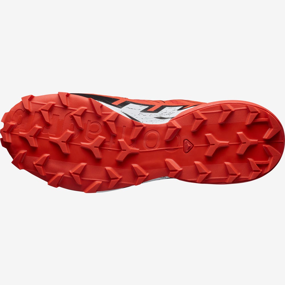 Salomon SPEEDCROSS 6 GORE-TEX Terepfutó Cipő Férfi Piros/Fekete/Fehér | HU971208