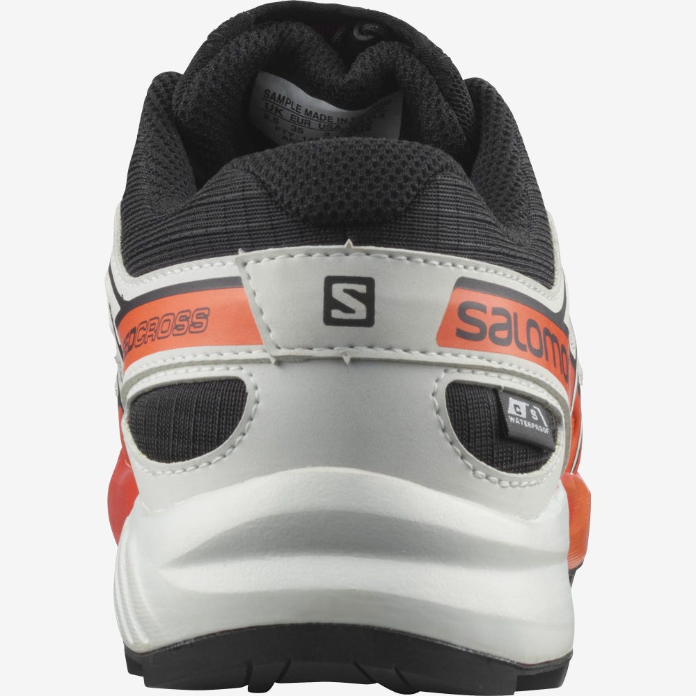 Salomon SPEEDCROSS CLIMASALOMON™ WATERPROOF Túrabakancs Gyerek Fekete/Rózsaszín | HU036427