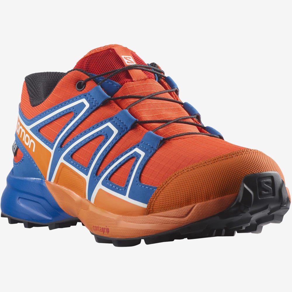 Salomon SPEEDCROSS CLIMASALOMON™ WATERPROOF Túrabakancs Gyerek Rózsaszín/Fehér | HU814520