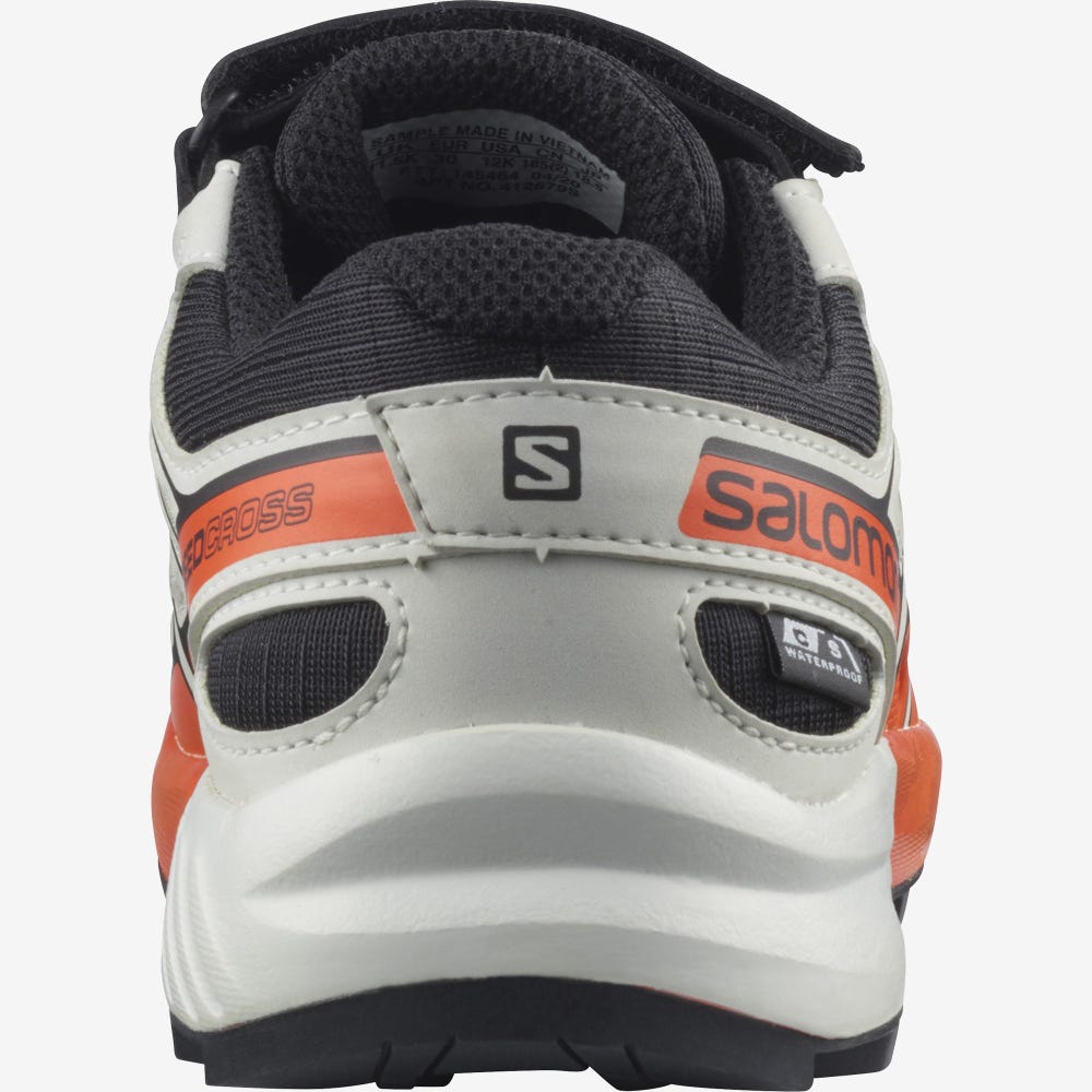 Salomon SPEEDCROSS CLIMASALOMON™ WATERPROOF Terepfutó Cipő Gyerek Fekete/Rózsaszín | HU980471