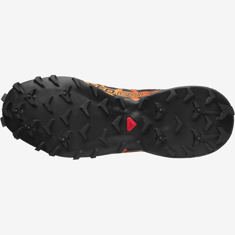 Salomon SPEEDCROSS OFFROAD Sportcipő Férfi Fekete/Rózsaszín | HU593740